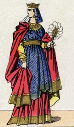 Capetian Dynasty: Portrait of Anne of Kiev (Anna Yaroslavna