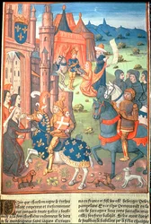 Karl den Store med paladinene sine (riddere av hans følge) (vellum)