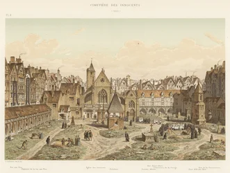 De uskyldiges kirkegård, 1550