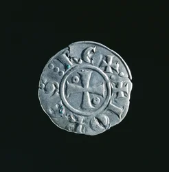 Mynt til Johannes av Brienne (ca. 1170-1237)
