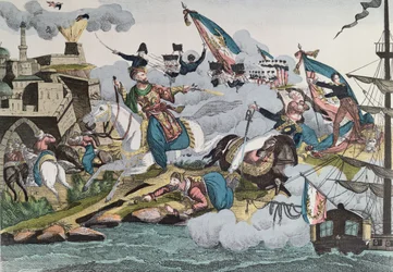 Erobring av Alger av franske tropper i 1830, ca. 1830-40