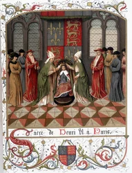 Kroningen av Henrik VI i Paris i 1431