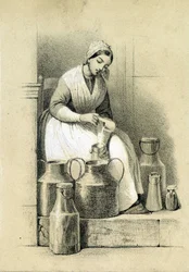 Meieri, Frankrike, v.1855