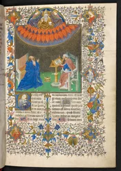 David og Herren, Breviary of John the Fearless, Add. 35311, f.8r