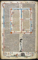 Decretals of Gregory IX med glans av Bernard of Parma (