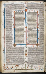 Decretals of Gregory IX med glans av Bernard of Parma (