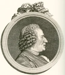 Denis Diderot, 1713 1784. Fransk filosof, kunstkritiker og forfatter. Fra Les Heures Libres utgitt 1908.