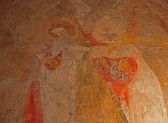 Viser St John ved korsfestelsen