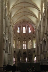 Viser en innvendig utsikt mot øst