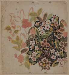 Designtegning, tidlig på 1700-tallet