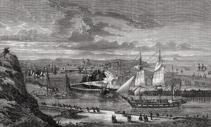 Dieppe på 1700-tallet, fra 