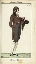 Directoire gentleman på gallamote
