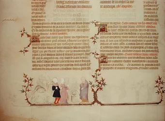 Eliezer presenterer Rebecca for Isaac, fra 