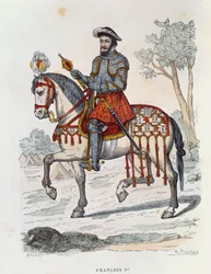 Ridesportrett av Francois I