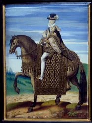Rytterportrett av Henri IV (1553-1610)