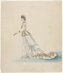Motestudie (designet for Worth)