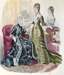 Fashion of the Second Empire, fra La Mode Illustrée