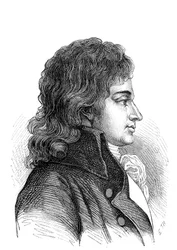 Francois Antoine, greve av BOISSY av ANGLAS (gravering)