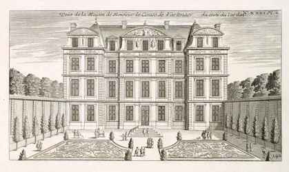 Hageforhøyning av grev Vartenaers hus, ca. 1720-tallet