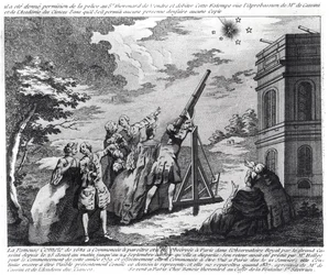 Halleys komet observert i 1759 av Cassini III (1714-84)
