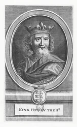 Henry II, konge av England (gravering)