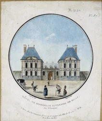 Hotel de Boisgelin, tidligere Sully - gravering