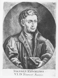 Johann Reuchlin (gravering)