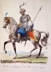 Khurde-kriger av grensene til Persia og Georgia, deb 1800-tallet