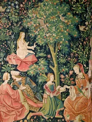The Lordly Life: Scene Galante, ca. 1500