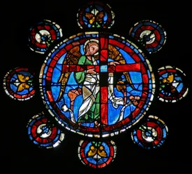 Siste dom: en engel med korset (w143)