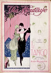 Le Tango, komedie av herr og fru Jean Richepin - i quot;Lykkelig livquot; fra 05.01.1914