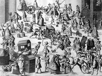 The Embarrassments of Paris, ca. 1720