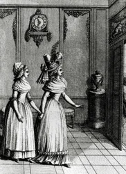 Libertinage - i "Historie dag for dag til en kvinne fra den franske republikken", Restif de La Bretonne (1734-1806), Genève 1791-1794.