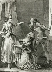 Libertinage - i "Historie dag for dag til en kvinne fra den franske republikken", Restif de La Bretonne (1734-1806), Genève 1791-1794.