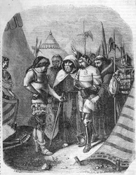 Louis II de la Tremoille (La Trimouille) (1460-1525). Engelsk general. Gal krig (1485-1488). La Tremoille bestemmer seg for å drepe medskyldige til hertugen av Orleans.