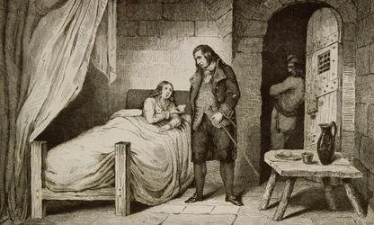 Louis XVII (1785-95) syk og fengslet, fra 