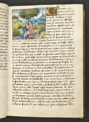 MS Hunter 252 026r Side fra Hundred New News, ca. 1461-62