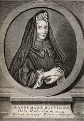 Madame Guyon (1648-1717) illustrasjon fra 'Little Journeys to the Homes of Famous Women', publisert 1897