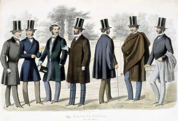Mannlige modeller, "" Journal of tailors""
