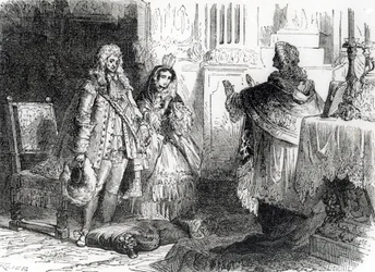 Ekteskap med Louis XIV og Madame de Maintenon