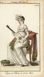 Merveilleuse spiller gitar