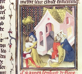 Fr 12420 The Bawdy Women, fra De Claris Mulieribus, av Giovanni Boccaccio (1313-75)