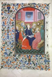 Ms Gen 288 f.23v pinse, ca. 1460