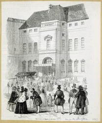 Åpning av Musee Royal (Musee du Louvre), 15. mars