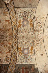 Sognekirke (Vår Frue av Solers kirke). Interiør. Skibet, takene. Veggmalerier. Det 16. århundre (?).