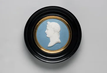 Plakett, ca. 1790 (hardt porselen)