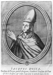Pave Johannes XXII (gravering)