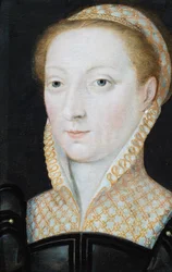 Portrett av Anne Stanhope, hertuginne av Somerset, ca. 1540 (olje på panel)