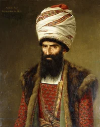Portrett av Asghar Khan, Persias ambassadør, 1808