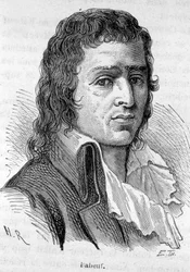 Portrett av Babeuf dit Gracchus, fransk revolusjonær (1760-1797) - i "" L